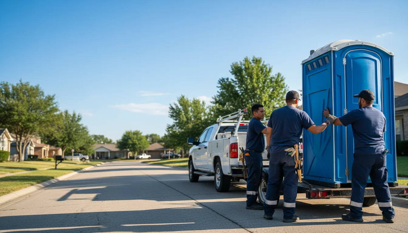 Portable Toilet Rental in Juliustown, NJ near me